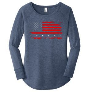 American Flag Soccer Apparel Soccer Women's Perfect Tri Tunic Long Sleeve Shirt