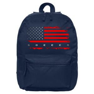 American Flag Soccer Apparel Soccer 16 in Basic Backpack