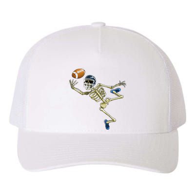 American Football Skeleton Halloween Men Football Fan Yupoong Adult 5-Panel Trucker Hat