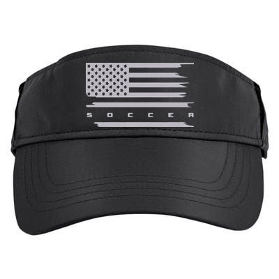 American Flag Soccer Apparel Soccer Hoodie Adult Drive Performance Visor