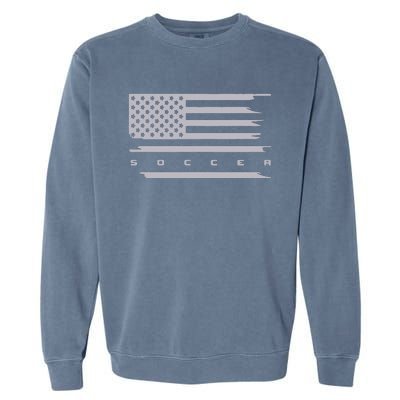 American Flag Soccer Apparel Soccer Hoodie Garment-Dyed Sweatshirt