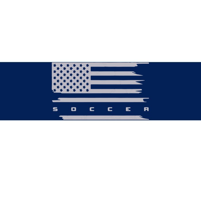 American Flag Soccer Apparel Soccer Hoodie Bumper Sticker