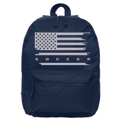 American Flag Soccer Apparel Soccer Hoodie 16 in Basic Backpack