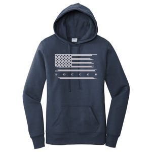 American Flag Soccer Apparel Soccer Hoodie Women's Pullover Hoodie