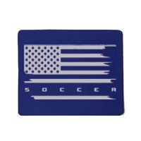 American Flag Soccer Apparel Soccer Hoodie Mousepad