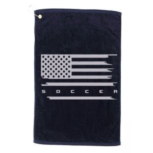 American Flag Soccer Apparel Soccer Hoodie Platinum Collection Golf Towel