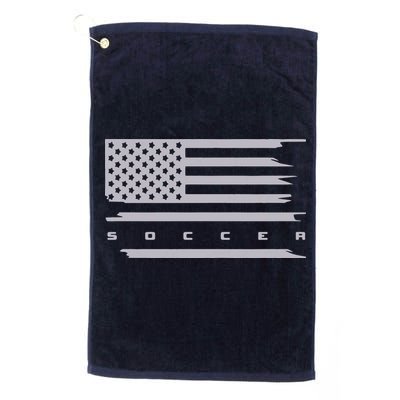 American Flag Soccer Apparel Soccer Hoodie Golf Towel