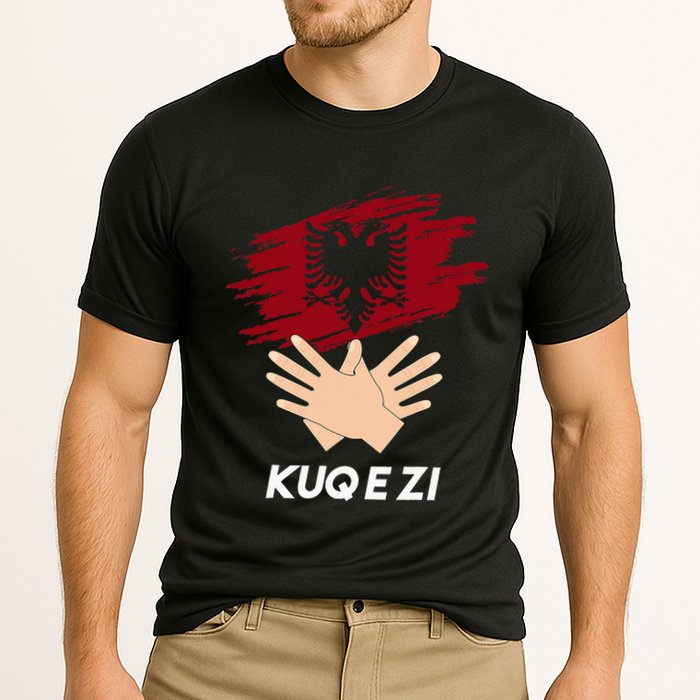 Albanian Flag Shqip Shqiponja Albanian Eagle Albania Cooling Performance Crew T-Shirt
