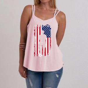 American Flag Soccer Apparel Soccer Women's Strappy Tank