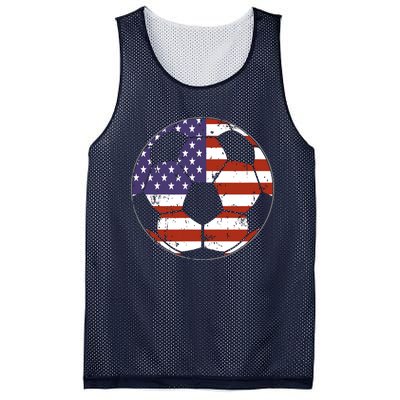 American Flag Soccer Ball Women Mesh Reversible Basketball Jersey Tank