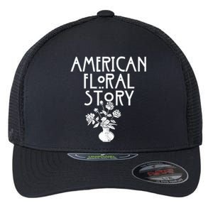 American Floral Story Halloween Florist Funny Horror Parody Flexfit Unipanel Trucker Cap