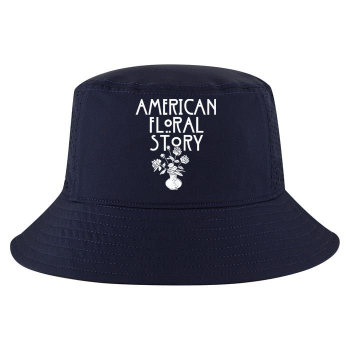 American Floral Story Halloween Florist Funny Horror Parody Cool Comfort Performance Bucket Hat