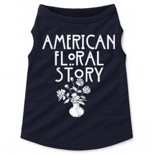 American Floral Story Halloween Florist Funny Horror Parody Doggie Tank