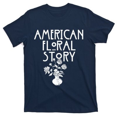 American Floral Story Halloween Florist Funny Horror Parody T-Shirt