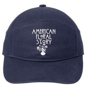 American Floral Story Halloween Florist Funny Horror Parody 7-Panel Snapback Hat