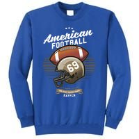 American Football Sport Tournamet Touchdown Mom Dad Gift Tall Sweatshirt