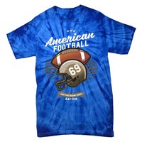 American Football Sport Tournamet Touchdown Mom Dad Gift Tie-Dye T-Shirt