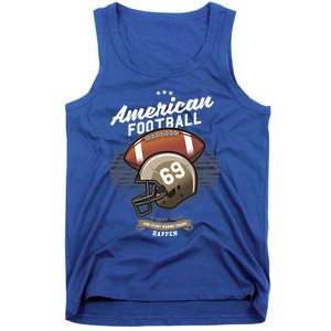 American Football Sport Tournamet Touchdown Mom Dad Gift Tank Top