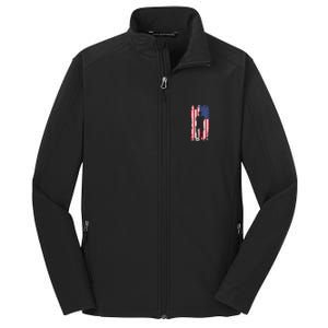 American Flag Soccer Apparel - Soccer Core Soft Shell Jacket