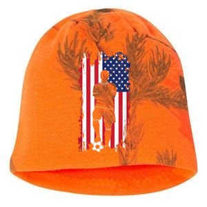 American Flag Soccer Apparel - Soccer Kati - Camo Knit Beanie