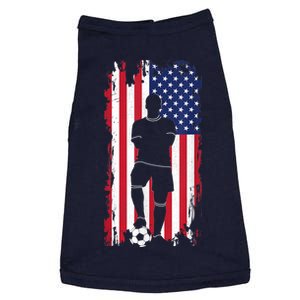 American Flag Soccer Apparel - Soccer Doggie Tank