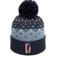 American Flag Soccer Apparel - Soccer The Baniff Cuffed Pom Beanie