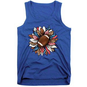 American Football Sunflower Great Gift American Flag Sunflower Gift Tank Top