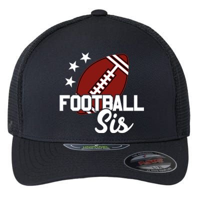 American Football Sis Gift Flexfit Unipanel Trucker Cap