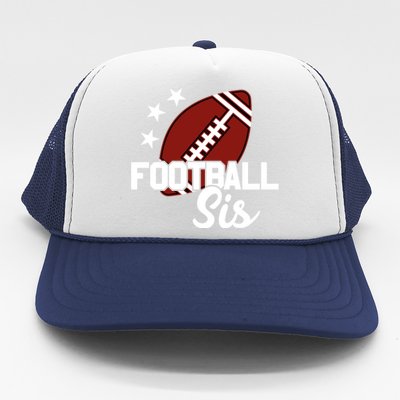 American Football Sis Gift Trucker Hat