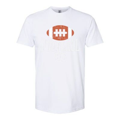 American Football Sis Vintage Gridiron Sports Lover Sister Cool Gift Softstyle® CVC T-Shirt