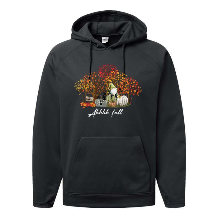 Ahh Fall Season Performance Fleece Hoodie