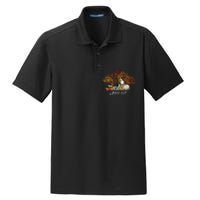 Ahh Fall Season Dry Zone Grid Polo