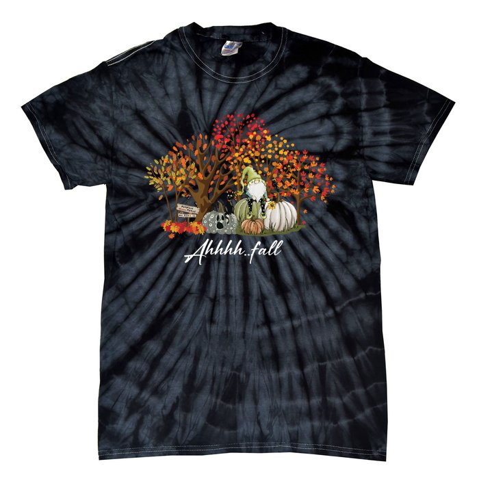 Ahh Fall Season Tie-Dye T-Shirt