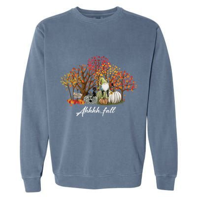 Ahh Fall Season Garment-Dyed Sweatshirt
