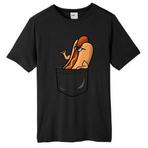 Awesome Funny Shaka Hot Dog In A Pocket Gift Tall Fusion ChromaSoft Performance T-Shirt