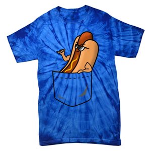 Awesome Funny Shaka Hot Dog In A Pocket Gift Tie-Dye T-Shirt