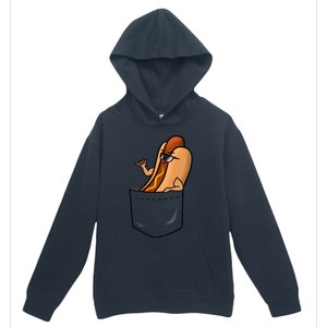 Awesome Funny Shaka Hot Dog In A Pocket Gift Urban Pullover Hoodie