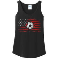 American Flag Soccer Apparel Soccer Ladies Essential Tank