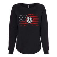 American Flag Soccer Apparel Soccer Womens California Wash Sweatshirt