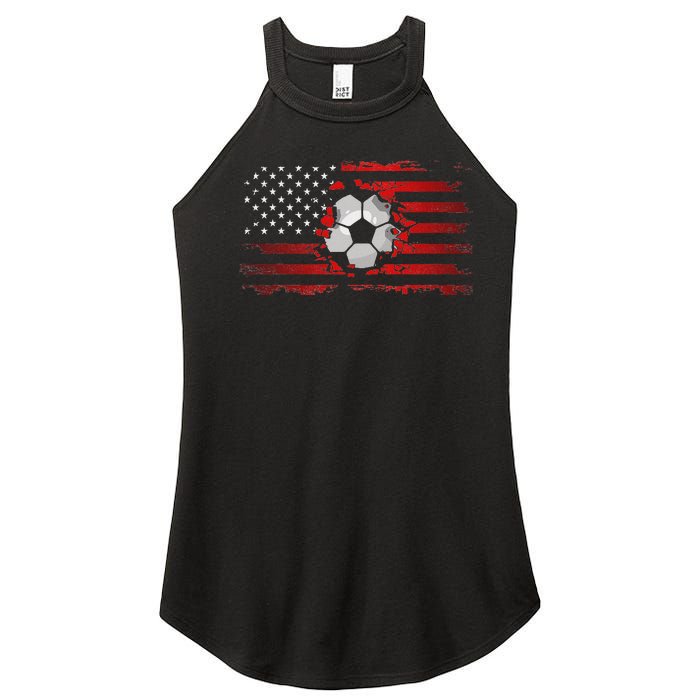 American Flag Soccer Apparel Soccer Women's Perfect Tri Rocker Tank