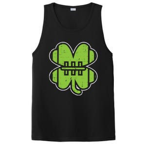 American Football Shamrock Clover St Patricks Day Sport Gift Great Gift PosiCharge Competitor Tank