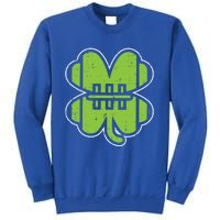 American Football Shamrock Clover St Patricks Day Sport Gift Great Gift Sweatshirt