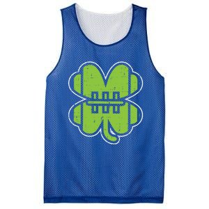 American Football Shamrock Clover St Patricks Day Sport Gift Great Gift Mesh Reversible Basketball Jersey Tank