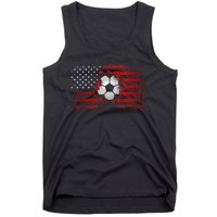 American Flag Soccer Apparel funny Soccer sport Tank Top