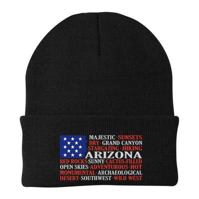 Arizona Flag Showing Some The StateS Best Features Beanie