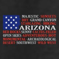Arizona Flag Showing Some The StateS Best Features 25L Jumbo Tote