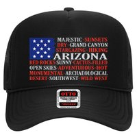 Arizona Flag Showing Some The StateS Best Features Hat