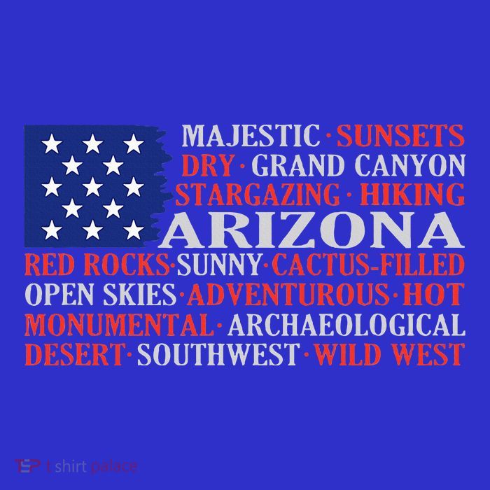 Arizona Flag Showing Some The StateS Best Features Hoodie