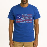 Arizona Flag Showing Some The StateS Best Features Tall T-Shirt