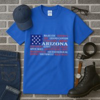 Arizona Flag Showing Some The StateS Best Features Tall T-Shirt